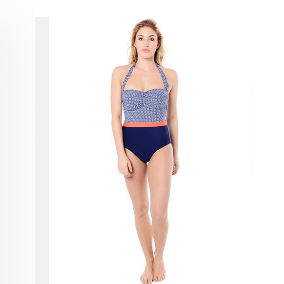 Helen Jon Other - HELEN JON White Sands Del Rey One Piece Swimsuit size XL